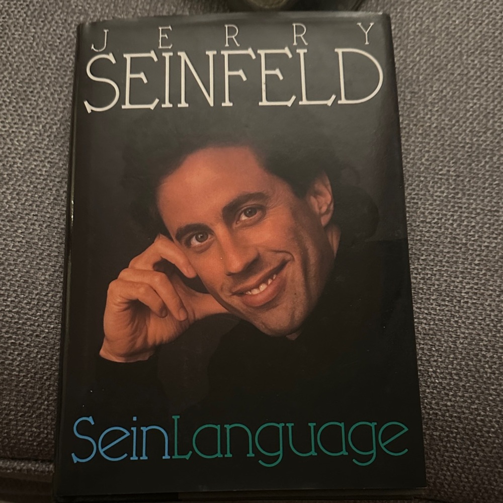 SeinLanguage by Jerry Seinfeld - Black Cover Edition